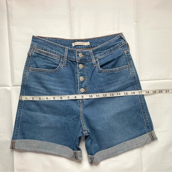 Levi’s Mile High Cropped Wide Leg Jean - Picture 6 of 9
